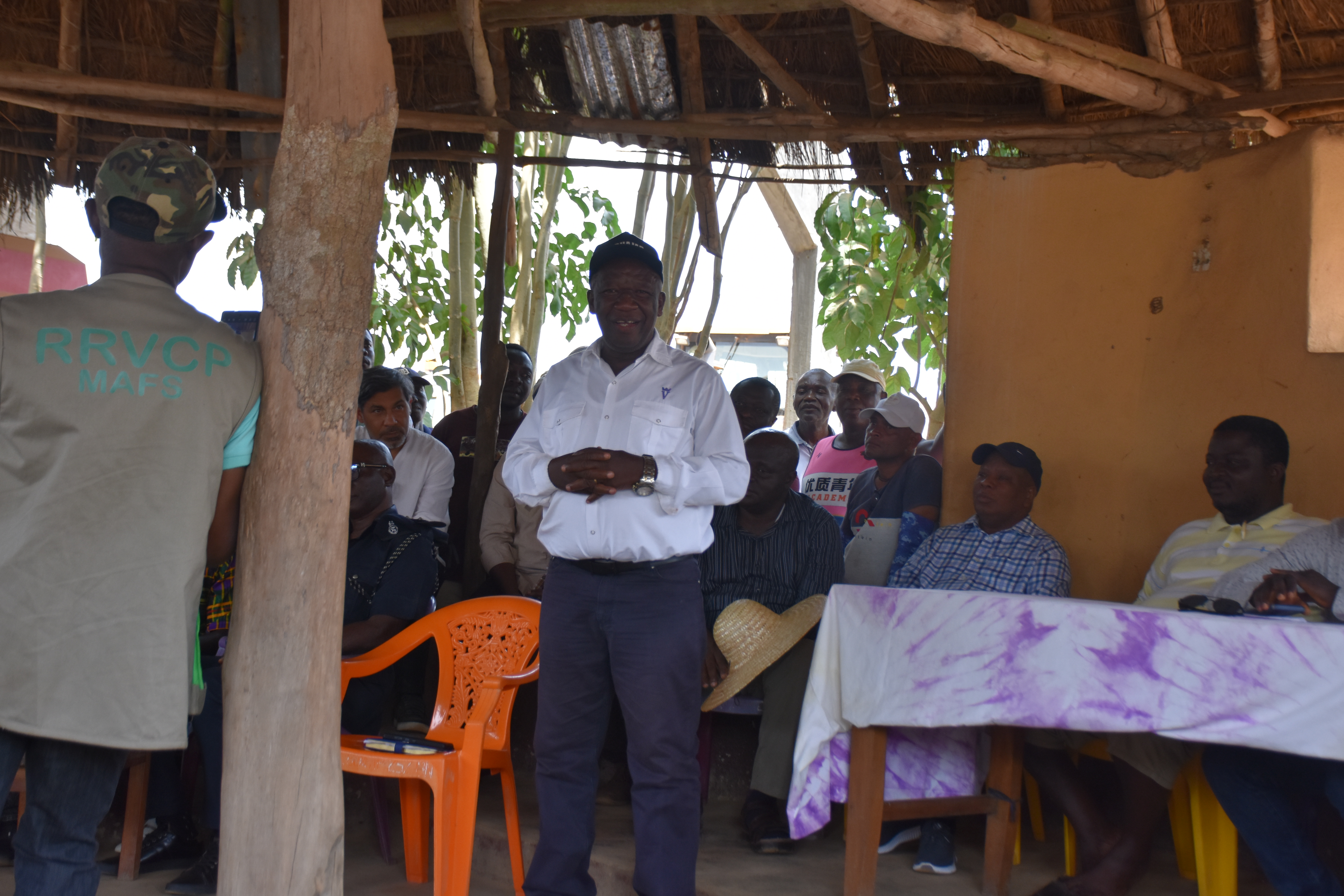 ARDC's CEO in a community engagement
