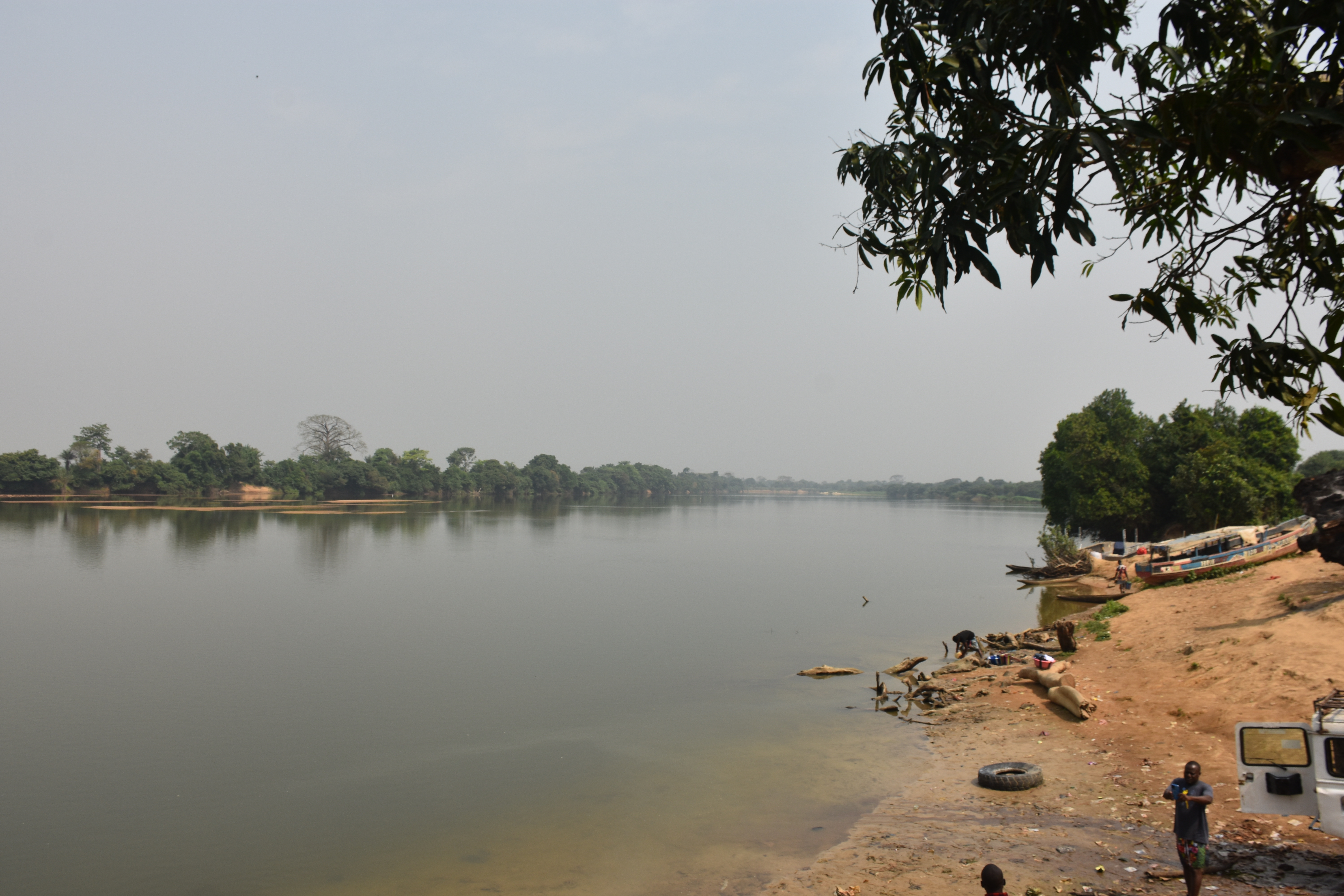 River Sewa in the dry season